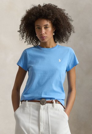 Polo Ralph Lauren CLASSIC FIT COTTON JERSEY CREWNECK TEE - Základné tričko - chatham blue