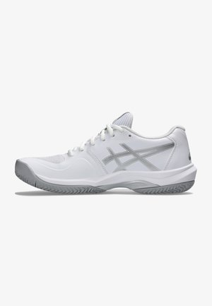 GAME FF CLAY - Teniški copati za peščeno podlago - white pure silver