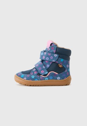 BAREFOOT TEX WINTER - Bottes de neige - blue denim