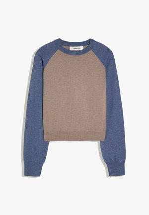 Bershka, JUMPER - Pullover - dark brown