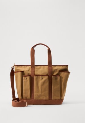 CABAS MULTIPOCH - Shopping Bag - capuccino