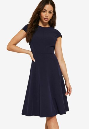Friends Like These FIT AND FLARE SLEEVE TAILORED PETITE  - Vapaa-ajan mekko - dark blue
