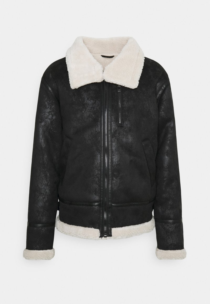 Sixth June Giacca in similpelle - black