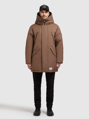 NATE - Parka - rust brown