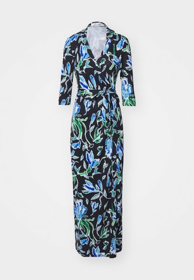 Diane von Furstenberg ABIGAIL DRESS - Dolga obleka - blue