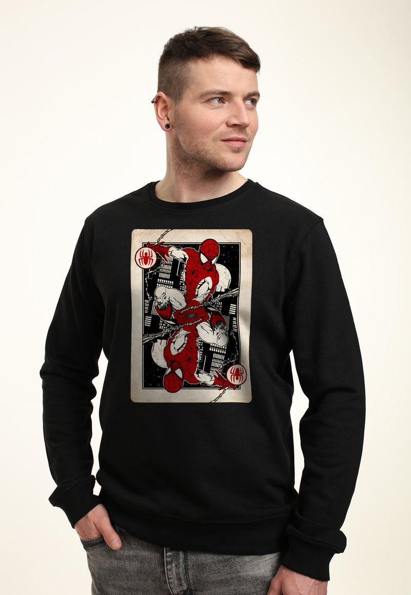Marvel SPIDER-MAN CLASSIC ACE SPIDEY - Sudadera - black