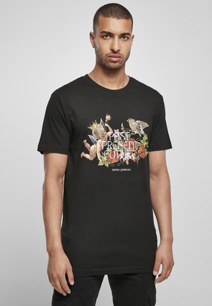 T-shirts med print - black