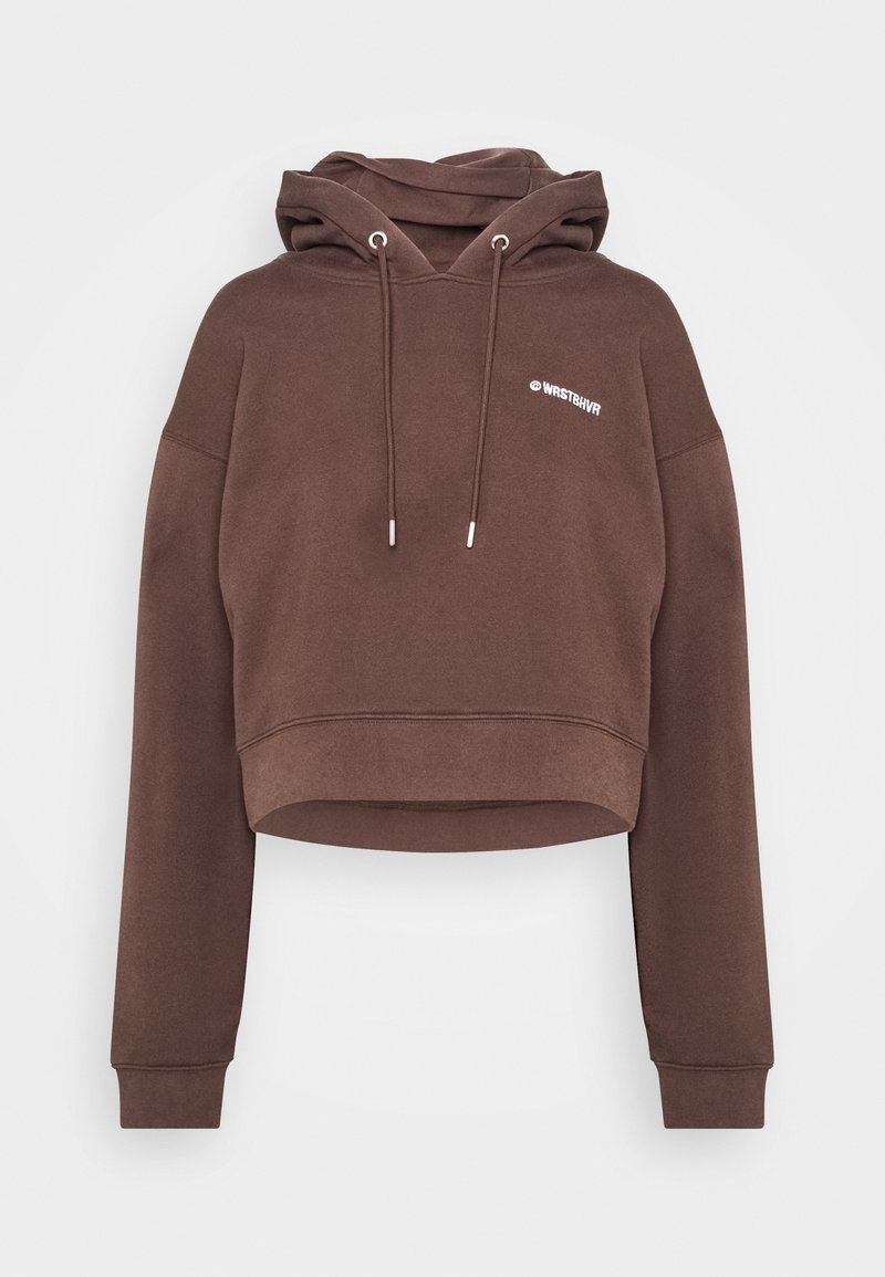 WRSTBHVR Jersey con capucha - dark brown