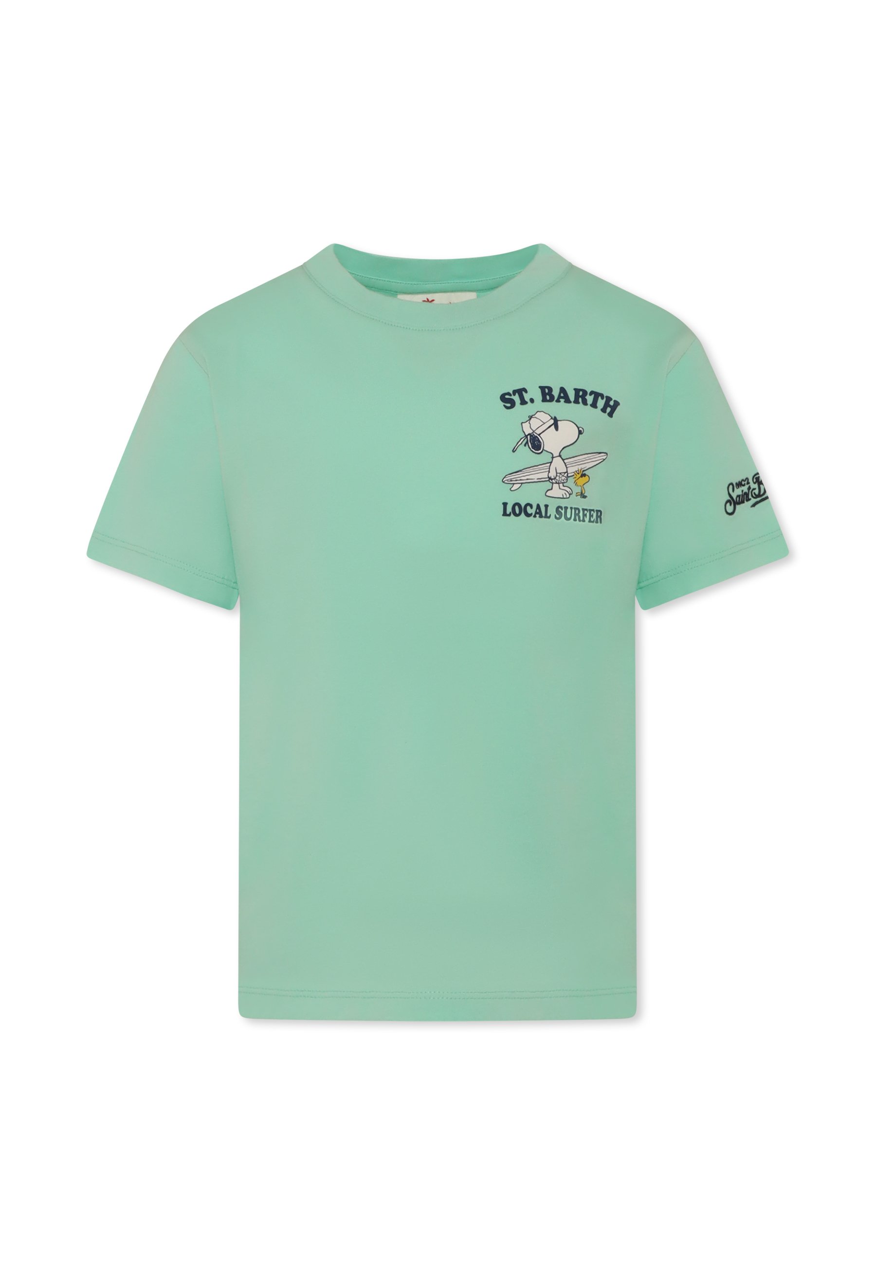 MC2 Saint Barth A MANICA CORTA T-shirt con stampa green/verde