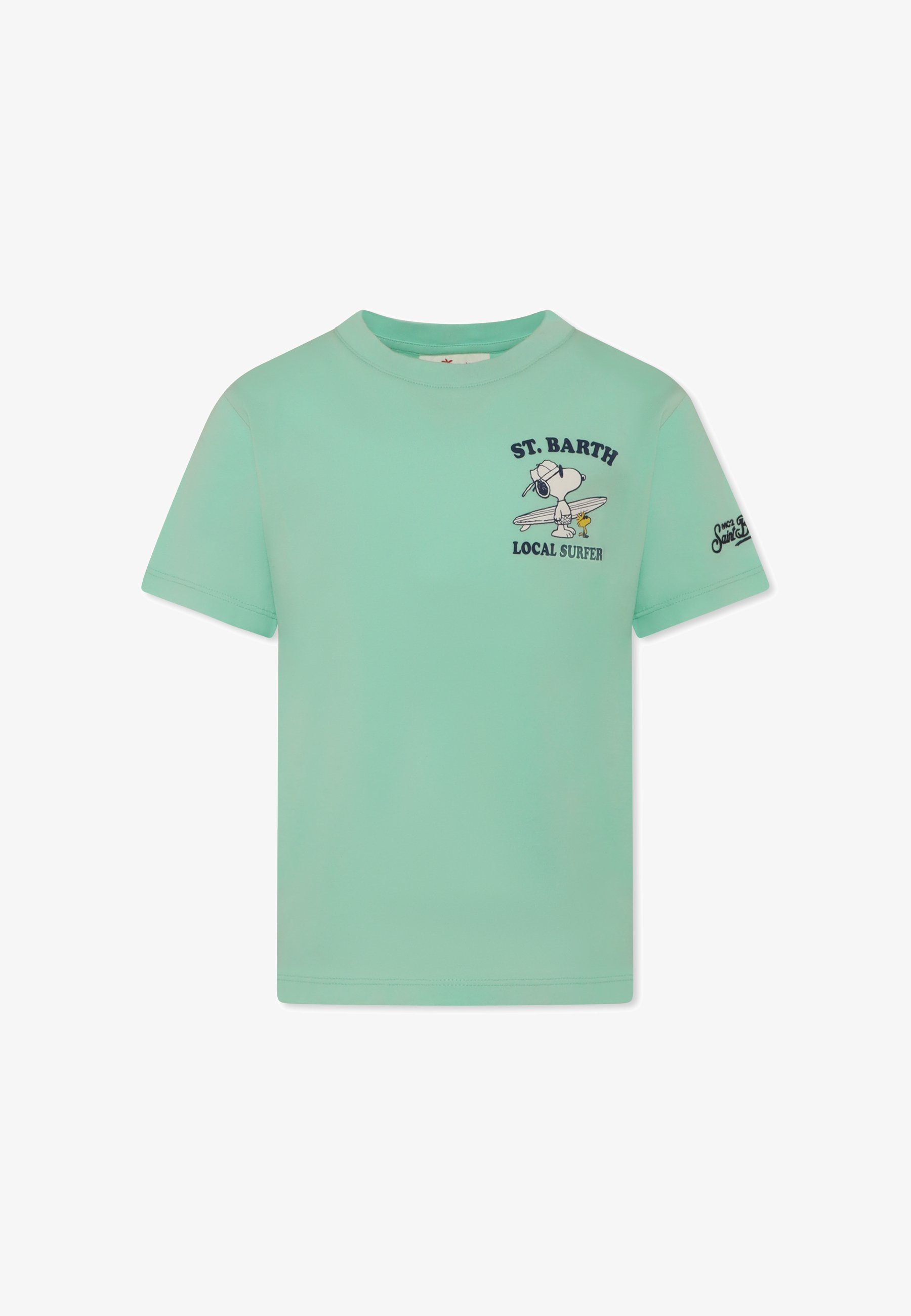 MC2 Saint Barth A MANICA CORTA T-shirt con stampa green/verde
