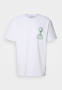 Unselected, white/vintage green