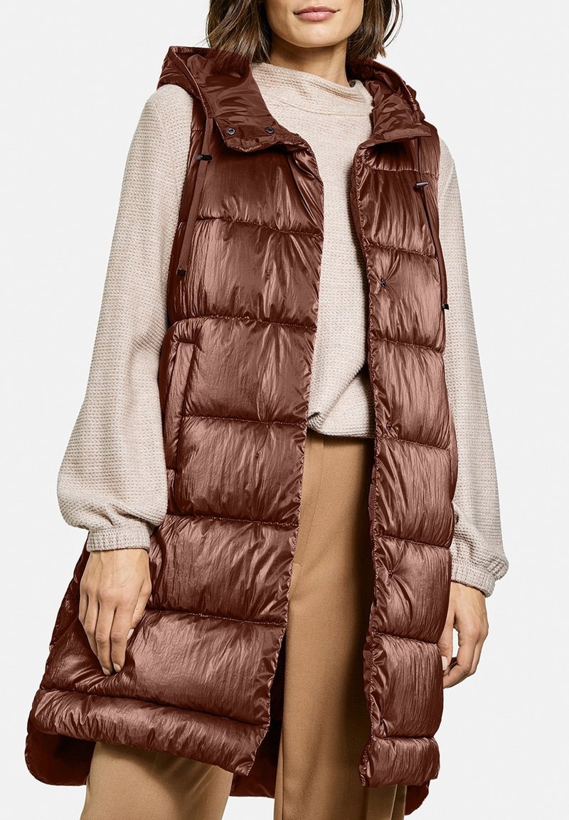 Gerry Weber Weste brown/braun (Pre-owned) Zalando