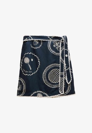 Tom Joule, Wickelrock - navy tennis print