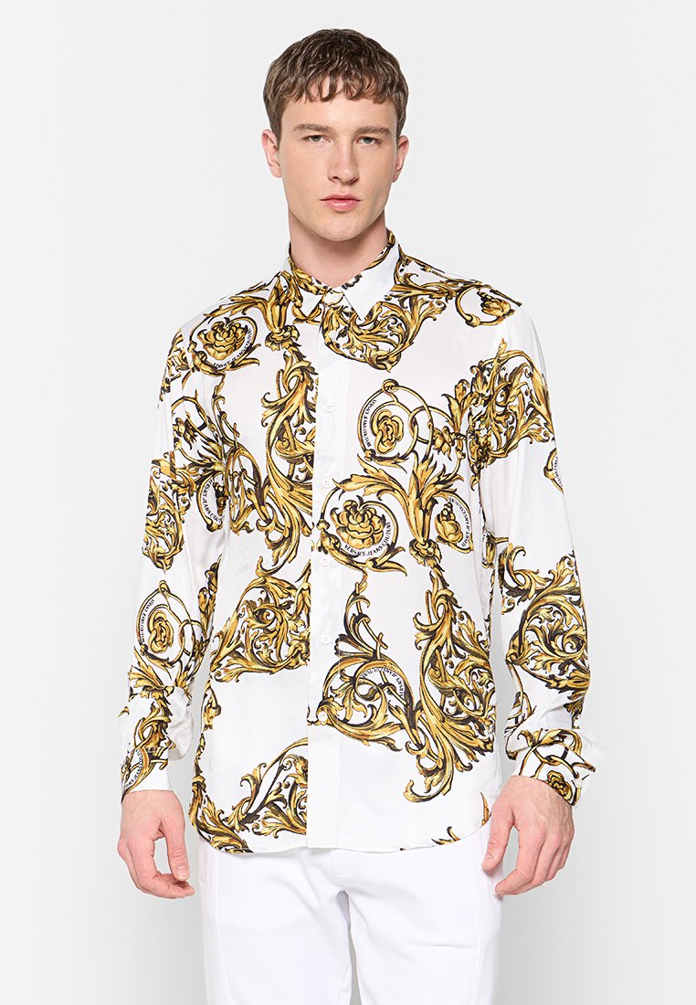Versace Jeans Couture Overhemd wit Versace Jeans Couture Overhemd wit