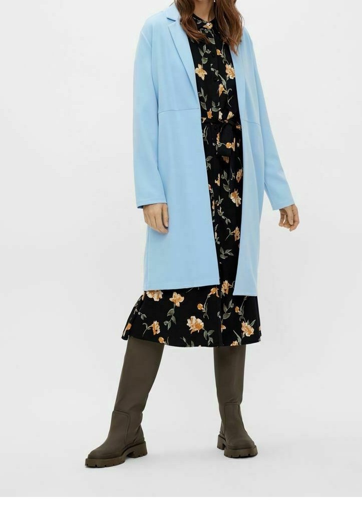 Pieces Manteau court - light blue