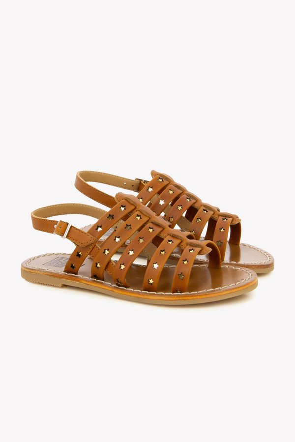 SANDY SPART - Sandals - cognac4