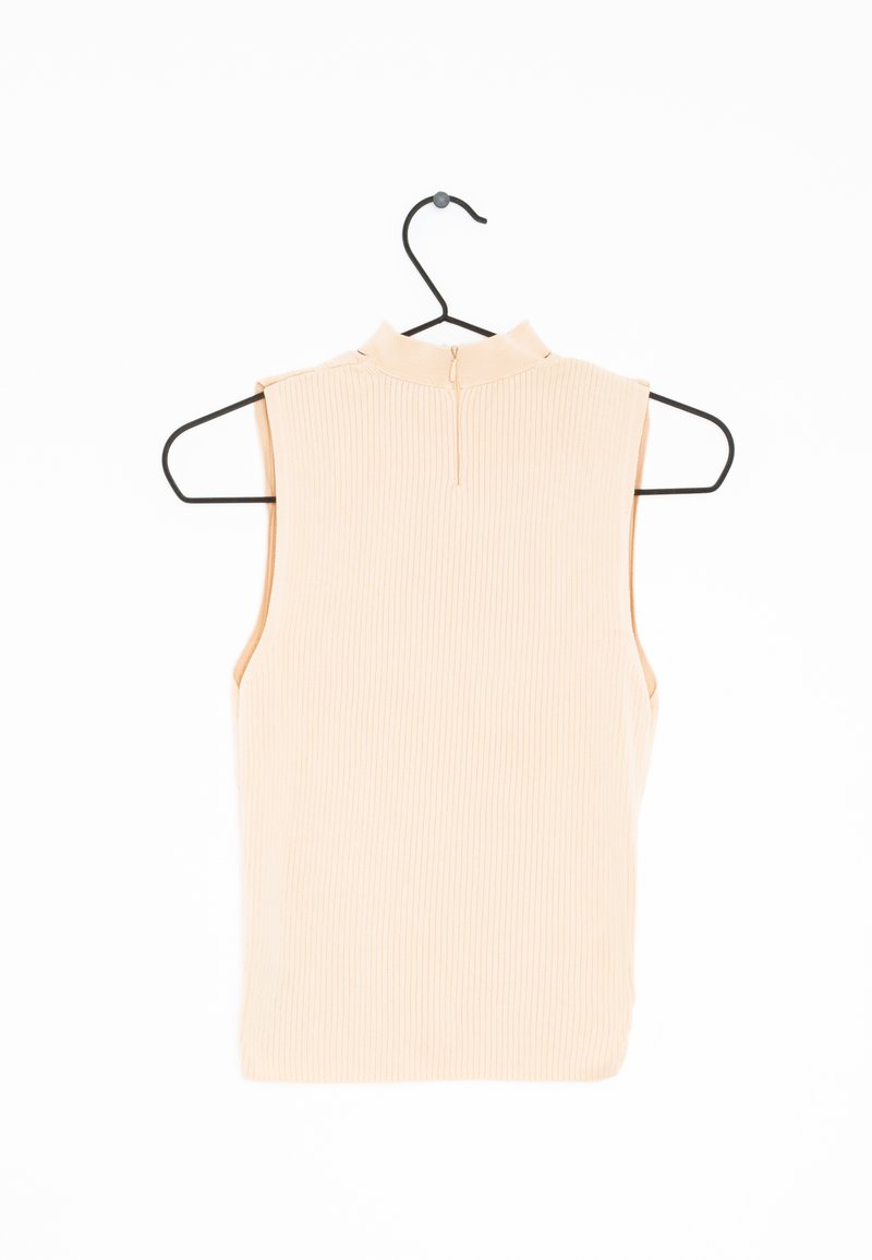 Zara Top beige (Pre-owned) Zalando