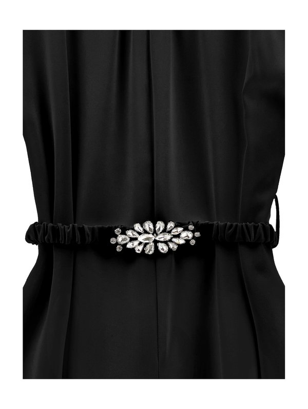 TUTA COCKTAIL RASETTO - Jumpsuit - nero4