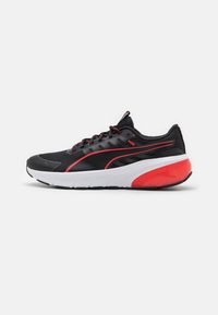 Unselected, black/for all time red
