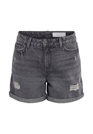 Noisy May, Denim NMSMILEY MINI - Shorts di jeans - dark grey denim