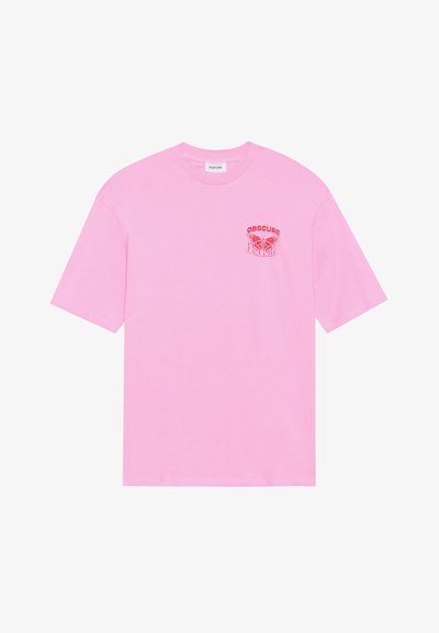 UNISEX REGULAR FIT TOP - T-shirt imprimé - pink