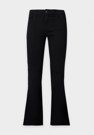 ONLY Petite, ONLREESE RETRO - Τζιν καμπάνα - black denim