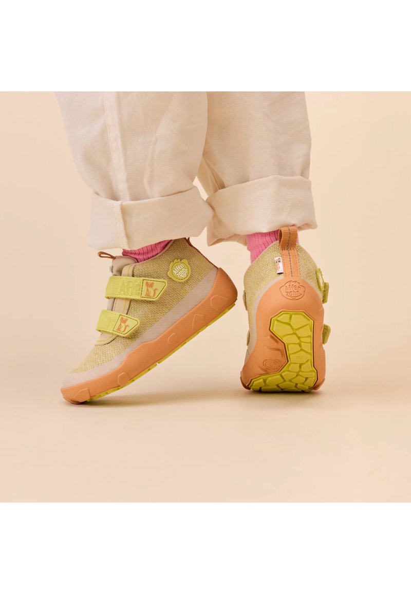Affenzahn KNIT HAPPY - Lauflernschuh - beige