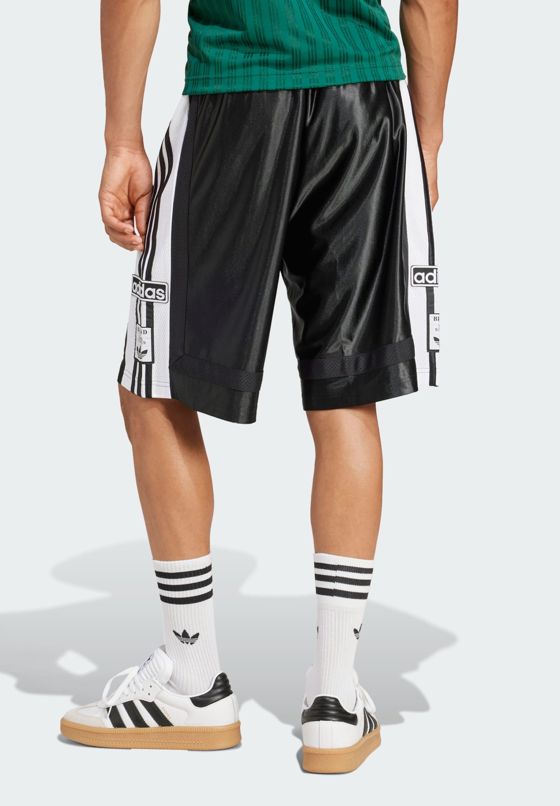 【関税込】adidas アディダス Originals Adibreak Shorts ロゴ adidas Originals Adibreak Shorts czarny (JM6689)