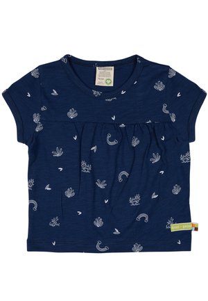 loud + proud MIT DRUCK - T-shirt con stampa - dunkelblau