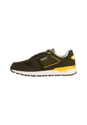 BRAMS - Sneakers laag - kaki jaune