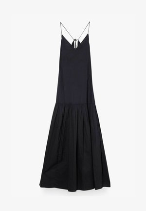 Balmohk, Side-Slit Detail - Maxikjoler - black