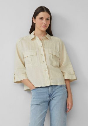 Button-down blouse - natur