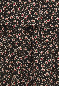 VILA Gonna a pieghe - black