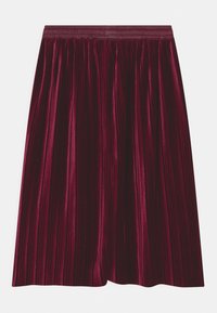 Molo BECKY - Gonna a campana - dark red
