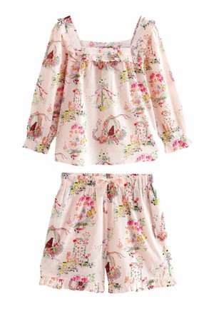 RUFFLE EDGE - REGULAR FIT - Pigiama - ecru floral