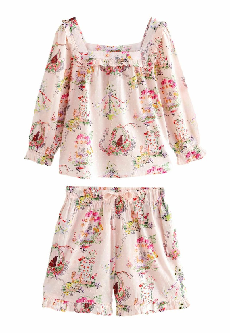 Cath Kidston - RUFFLE EDGE - REGULAR FIT - Pidžamas - ecru floral, Palielināt