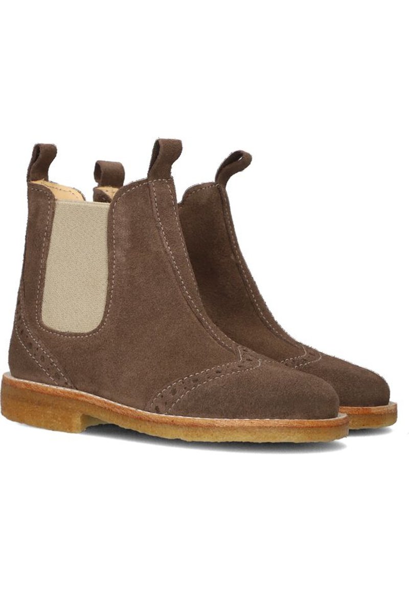 ANGULUS CHELSEA Baby shoes taupe Zalando