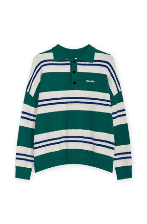 Kaotiko UNISEX - Strickpullover - green/navy