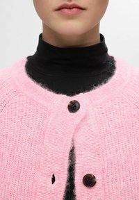 Selected Femme SLFLULU CARDIGAN - Kardigán - peony