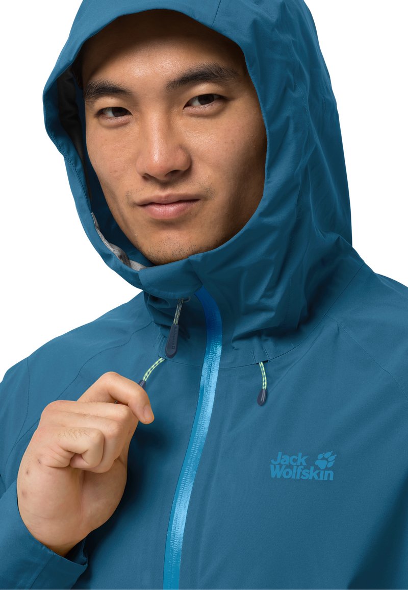 Herren Sportbekleidung | Jack Wolfskin HIGHEST PEAK Regenjacke / wasserabweisende Jacke dark cobalt/blau - QY67831 Herren Sportbekleidung | Jack Wolfskin HIGHEST PEAK Regenjacke / wasserabweisende Jacke dark cobalt/blau - QY67831