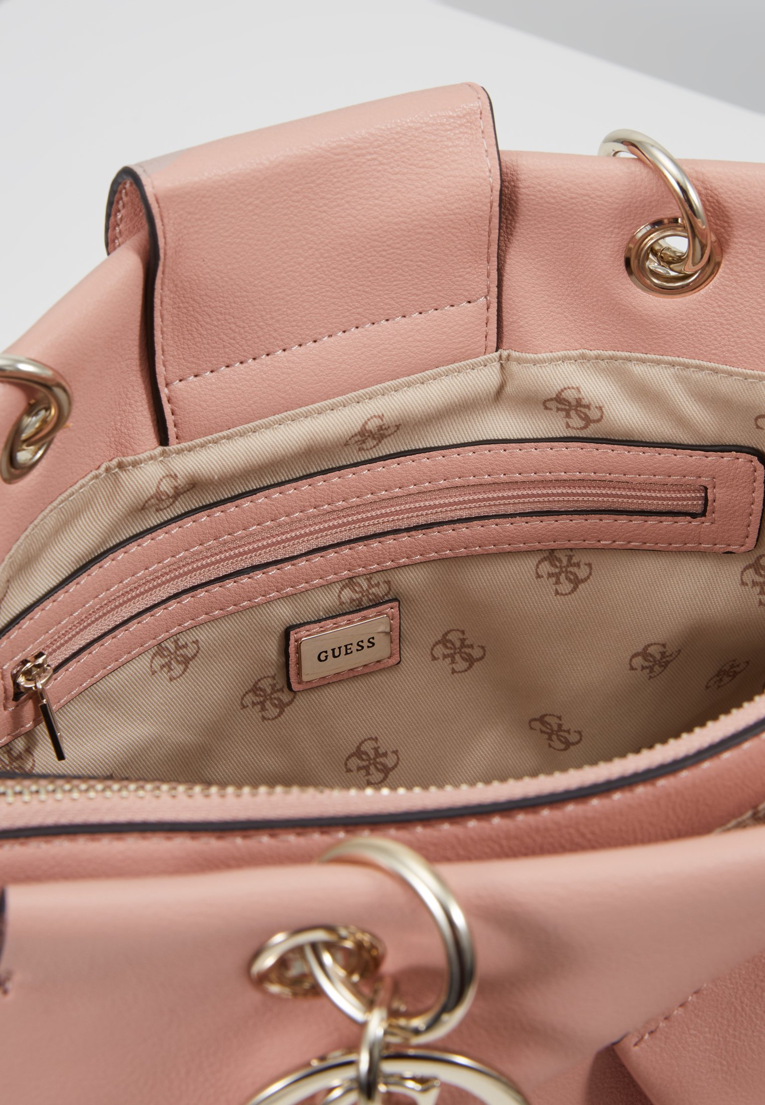 Guess TARA GIRLFRIEND SATCHEL SET Håndveske peach Guess TARA GIRLFRIEND SATCHEL SET Håndveske peach