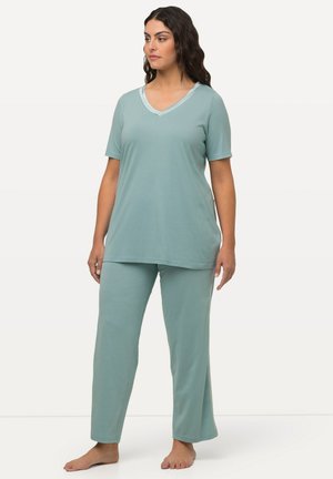 Ulla Popken Pijama - light blue