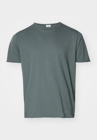 ROLL NECK TEE - T-shirts basic - green grey