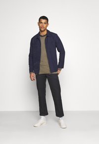 KnowledgeCotton Apparel ALDER TEE - T-shirt básica - dark blue