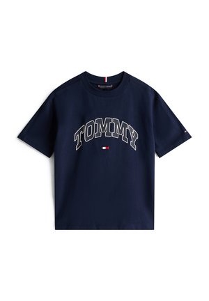 VARSITY RAISED - T-shirts print - dark night navy