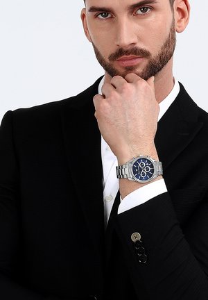 Maserati, EDELSTAHL ATTRAZIONE KOLLEKTION - Chronograph - silber/blau