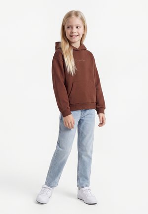Calvin Klein Jeans, BACK PRINT HOODIE - Φούτερ με κουκούλα - rocky road