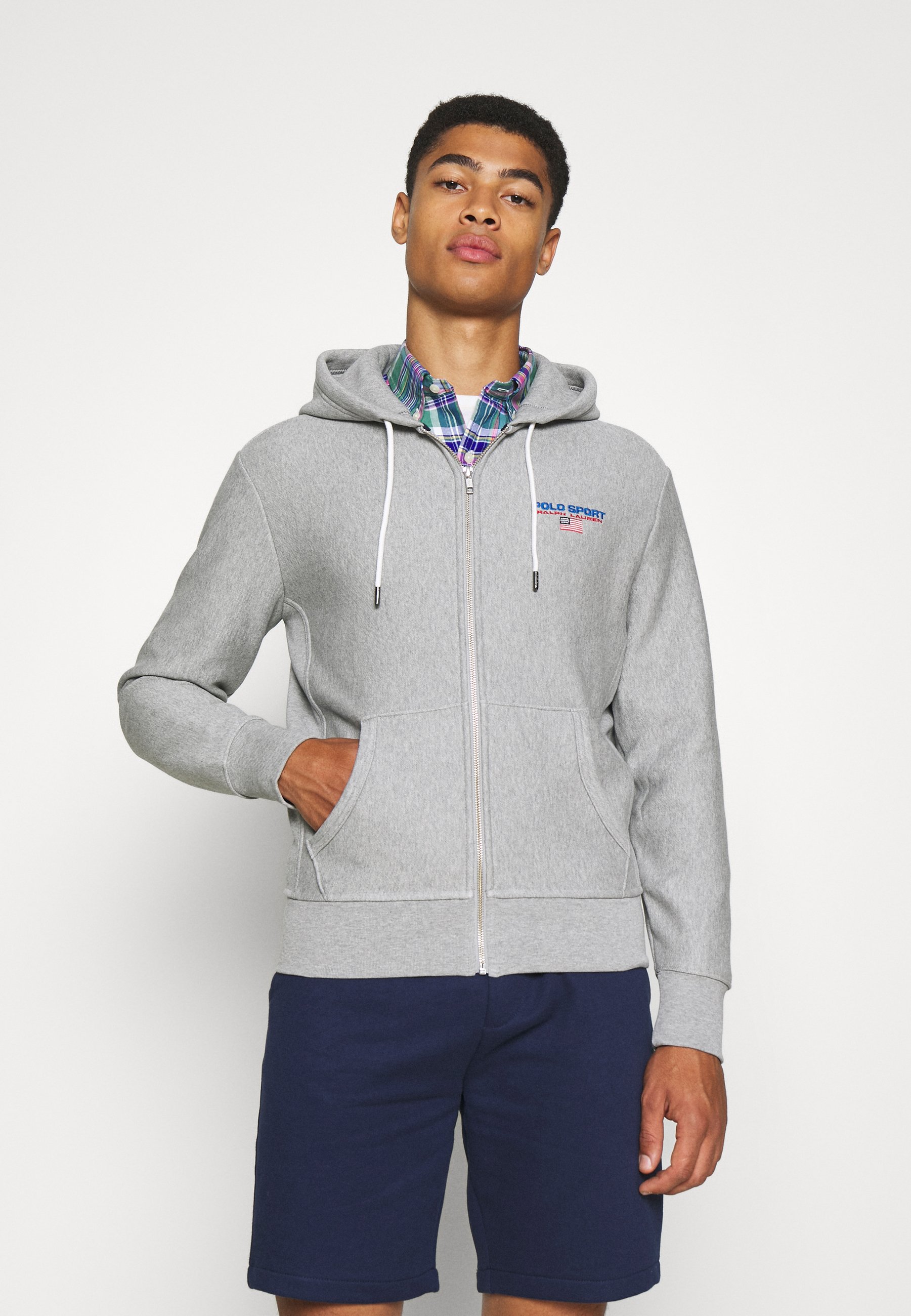 Polo Sport Ralph Lauren POLO SPORT FLEECE HOODIE - Zip-up sweatshirt -  andover heather/grey 