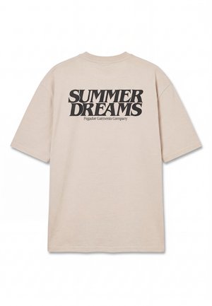 Pegador, RIGA - T-shirt imprimé - washed cream