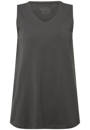 Ulla Popken ÄRMELLOS - Top - anthracite